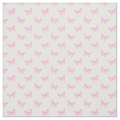 Minimale pasteelroze vlinderpatroonstructuur stof (Swatch)