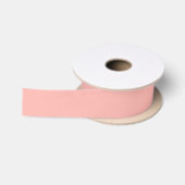 Minimale pastelroze #FBB5AE satijnen lint (Spoel)