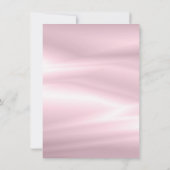 Minimale pastroze Lila parelbruine glitter Kaart (Achterkant)