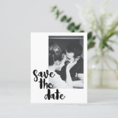 Minimale penseel van de begroting die foto sparen  (Staand voorkant)