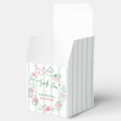 Minimale Perfecte Matcha  Bruidsmeisjesfeest Bedan Bedankdoosjes (Geopend)