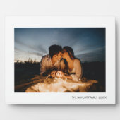 Minimale persoonlijke foto met Easel Fotoplaat (Voorkant)