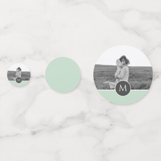 Minimale persoonlijke voornaam en foto bij pasta M Confetti (Voorkanten)