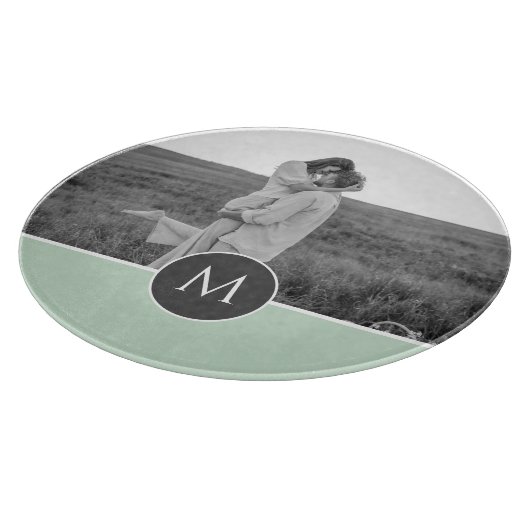 Minimale persoonlijke voornaam en foto bij pasta M Snijplank (Hoek)