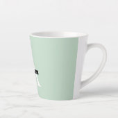 Minimale persoonlijke voornaam pasta Mint Latte Mok (Rechts)