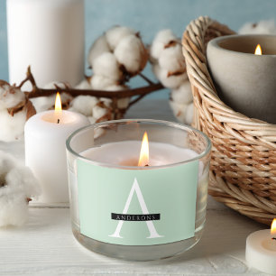 Minimale persoonlijke voornaam pasta Mint Rechthoekige Sticker