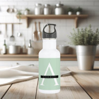 Minimale persoonlijke voornaam pasta Mint