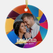 Minimale PHOTO Kerst Decoratie Regenboog LGBTQIA (Voorkant)