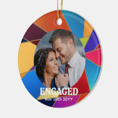 Minimale PHOTO Kerst Decoratie Regenboog LGBTQIA (Links)