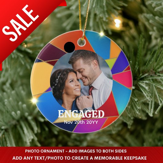 Minimale PHOTO Kerst Decoratie Regenboog LGBTQIA