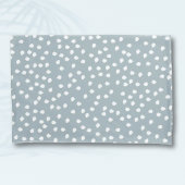 Minimale Polka Dot Grey Green en White Kussensloop