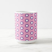 Minimale polka dot koffiemok (Center)
