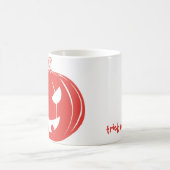 Minimale pompoen Trick or treat Mok (Center)