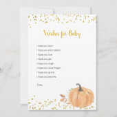 Minimale pompoenfabriek wil Baby gamen Kaart (Voorkant)