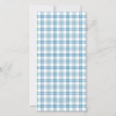 Minimale Prettige feestdagen Botanical 3-foto Bedankkaart (Achterkant)