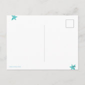 Minimale Prettige feestdagen met rendierzeemeermin (Achterkant)