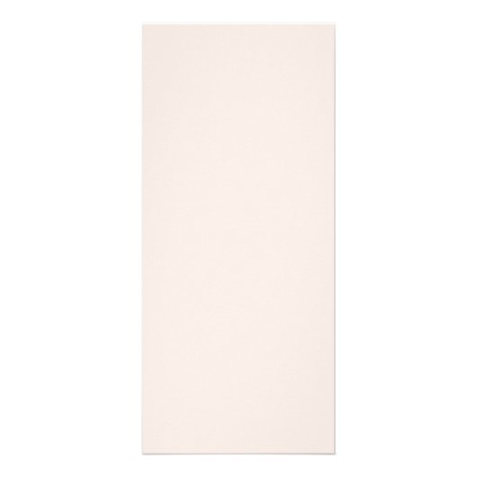 Minimale prijslijst Blush roze rack Kaart (Achterkant)