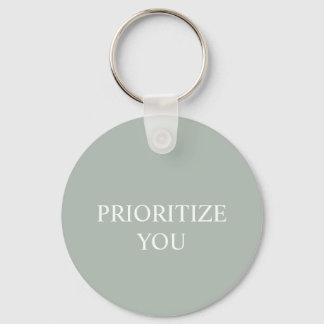 Minimale Prioriteit Jij Citaat As Kleur Sleutelhanger