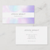 Minimale professional visitekaartje (Voorkant / Achterkant)