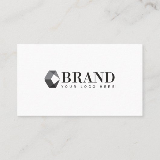 Minimale professionele foto's en bedrijfscampagne visitekaartje (Achterkant)