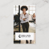 Minimale professionele foto's en uw Logo Visitekaartje (Voorkant)