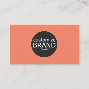 Minimale professionele Logo voor kleine bedrijven Visitekaartje