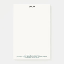 Minimale professionele luxe post-it® notes