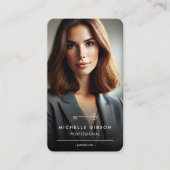 Minimale professionele marketing Visitekaartje Contactkaartje (Voorkant)