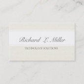 Minimale professionele onderneming Elegant Trendy Visitekaartje (Voorkant)