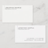 Minimale professionele Sjabloon met hoge kwaliteit Visitekaartje (Voorkant / Achterkant)