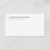 Minimale professionele Sjabloon met hoge kwaliteit Visitekaartje (Voorkant)