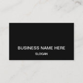 Minimale professionele visitekaartjes (Voorkant)