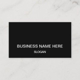 Minimale professionele visitekaartjes