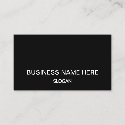 Minimale professionele visitekaartjes (Voorkant)