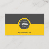 Minimale & professionele zakelijke foto Logo Visitekaartje (Voorkant)