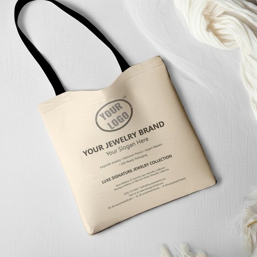 Minimale promotionele Logo-merkindustrie winkelen Tote Bag
