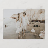 Minimale QR-code Details over bruiloft foto's Encl Informatiekaartje (Achterkant)