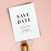 Minimale QR-code van de zwart-witwebsite Save The Date