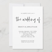 Minimale QR-code voor script, alle kleurhuwelijk Kaart (Voorkant)