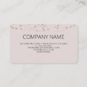 Minimale QR-code voor verbinding met ons Visitekaa Visitekaartje (Achterkant)