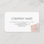 Minimale QR-code voor verbinding met ons Visitekaartje (Achterkant)