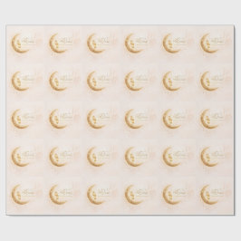 Minimale Ramadan Stickers in Goud - Elegant Islami Cadeaupapier