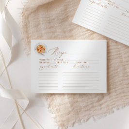 Minimale receptkaart voor vrijgezellenfeest met ko kaart