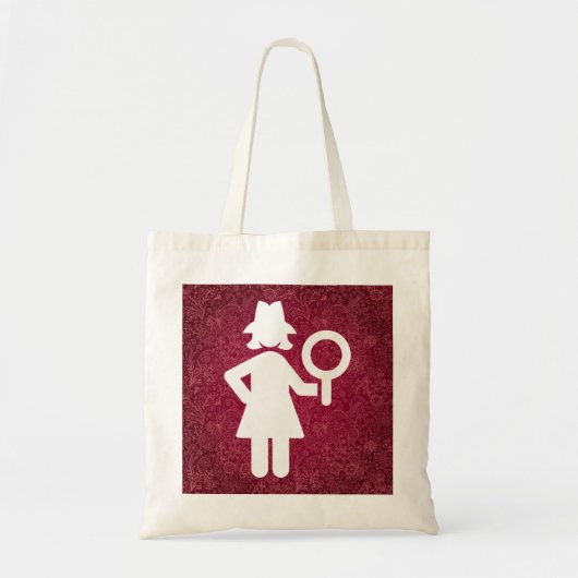 Minimale rechercheurs tote bag (Voorkant)