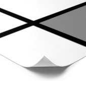 Minimale reflectie III Poster (Hoek)