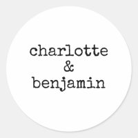 Minimale reformtypemachine Couple Names Simple
