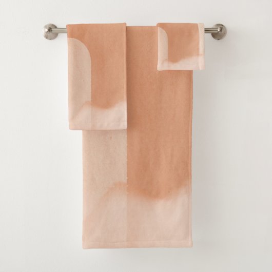 Minimale regenboog bad handdoek (Insitu)