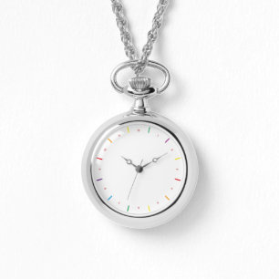 Minimale regenboog horloge