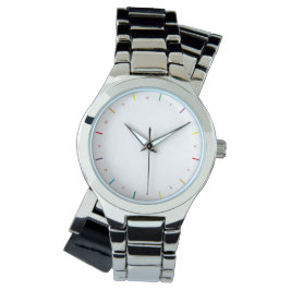 Minimale regenboog horloge