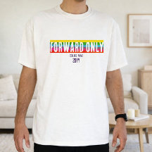 Minimale Regenboog Vooruitgang Afstudeer Shirt